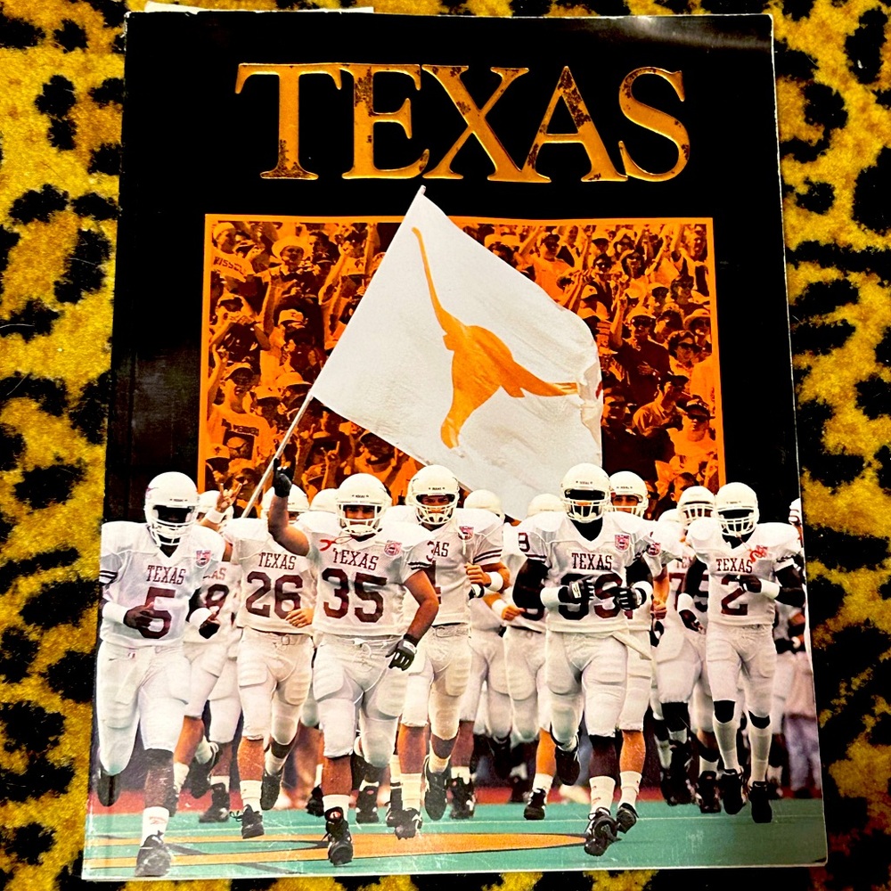 1995 UT Texas Longhorns Football Media Guide